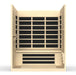 Dynamic Vila 3-person Ultra Low EMF (Under 3MG) FAR Infrared Dry Sauna - West Coast Saunas - DYN-6315-02 Elite