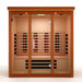 Dynamic Vila Grande 4 Person Full Spectrum Nero Zero EMF FAR IR Sauna DYN - 6415 - 03 FS - West Coast Saunas - DYN-6415-03 FS