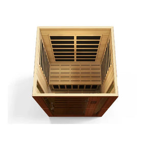Dynamic Vittoria Elite 2 Person Ultra Low EMF Far IR Sauna DYN - 6220 - 01 Elite - West Coast Saunas - DYN-6220-01 Elite