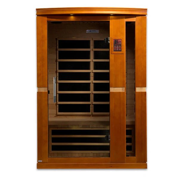 Dynamic Vittoria Elite 2 Person Ultra Low EMF Far IR Sauna DYN - 6220 - 01 Elite - West Coast Saunas - DYN-6220-01 Elite