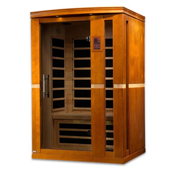 Dynamic Vittoria Elite 2 Person Ultra Low EMF Far IR Sauna DYN - 6220 - 01 Elite - West Coast Saunas - DYN-6220-01 Elite
