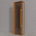 Etna Thermal Aspen Wood Framed Door, Bronze Glass, 690×2100 mm (27 1/8″ x 82 3/4″) - West Coast Saunas - BSAUNAETABGDR