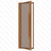 Etna Thermal Aspen Wood Framed Door, Bronze Glass, 690×2100 mm (27 1/8″ x 82 3/4″) - West Coast Saunas - BSAUNAETABGDR