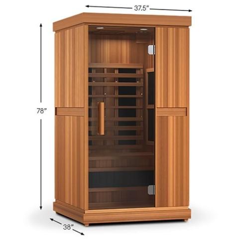 FD-1 Full-Spectrum Infrared Sauna - West Coast Saunas - FD-KN001