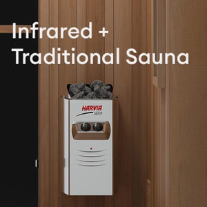 FD-4 Trinity Infra-Steam Sauna - West Coast Saunas - FD-4