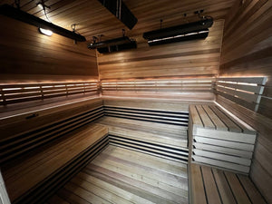 Full Spectrum Infrared Carbon Fiber Wall Heater (1600W / 2200W / 3200W) - West Coast Saunas - WCS - FSCF - 3200