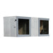 Genevas St Moritz 5 Person Outdoor Sauna with Shower Room Pre - Assembled - West Coast Saunas - GENSTM1