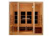 Golden Designs 8 Person Full Spectrum Near Zero EMF FAR IR Sauna GDI - 6880 - 03 FS - West Coast Saunas - GDI-6880-03 FS