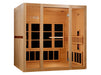 Golden Designs 8 Person Full Spectrum Near Zero EMF FAR IR Sauna GDI - 6880 - 03 FS - West Coast Saunas - GDI-6880-03 FS