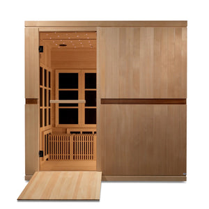 Golden Designs Catalonia 8 Person Near Zero EMF FAR IR Sauna GDI - 6880 - 02 Elite - West Coast Saunas - GDI-6880-02 Elite