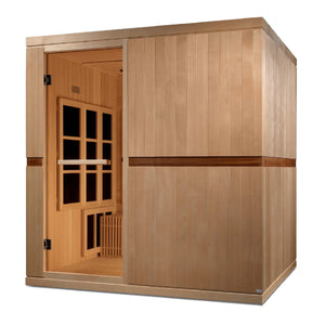 Golden Designs Catalonia 8 Person Near Zero EMF FAR IR Sauna GDI - 6880 - 02 Elite - West Coast Saunas - GDI-6880-02 Elite