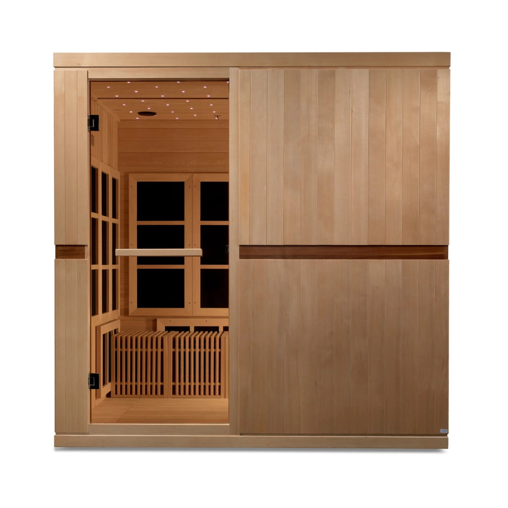 Golden Designs Catalonia 8 Person Near Zero EMF FAR IR Sauna GDI - 6880 - 02 Elite - West Coast Saunas - GDI-6880-02 Elite