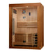 Golden Designs Cedar "Sundsvall Edition" 2 Person Indoor/Outdoor Traditional Sauna GDI - 7289 - 02 - West Coast Saunas - GDI - 7289 - 02