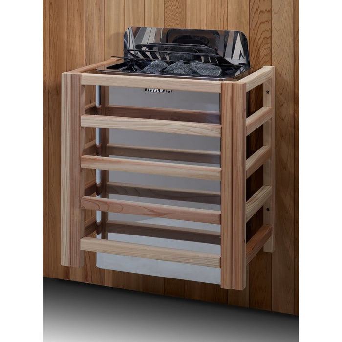 Golden Designs "Copenhagen Edition" 3 - Person Traditional Sauna - Canadian Red Cedar Interior and Pacific Premium Clear Cedar Exterior - West Coast Saunas - GDI - 7389 - 02