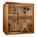 Golden Designs "Copenhagen Edition" 3 - Person Traditional Sauna - Canadian Red Cedar Interior and Pacific Premium Clear Cedar Exterior - West Coast Saunas - GDI - 7389 - 02