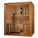 Golden Designs "Copenhagen Edition" 3 - Person Traditional Sauna - Canadian Red Cedar Interior and Pacific Premium Clear Cedar Exterior - West Coast Saunas - GDI - 7389 - 02