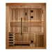 Golden Designs "Copenhagen Edition" 3 - Person Traditional Sauna - Canadian Red Cedar Interior and Pacific Premium Clear Cedar Exterior - West Coast Saunas - GDI - 7389 - 02