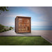 Golden Designs Drammen 3 Person Outdoor Traditional Sauna - West Coast Saunas - GDI-8203-01