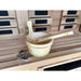 Golden Designs Karlstad 6 Person Hybrid (PureTech™ Full Spectrum IR or Traditional Stove) Outdoor Steam Sauna - West Coast Saunas - GDI-8226-01