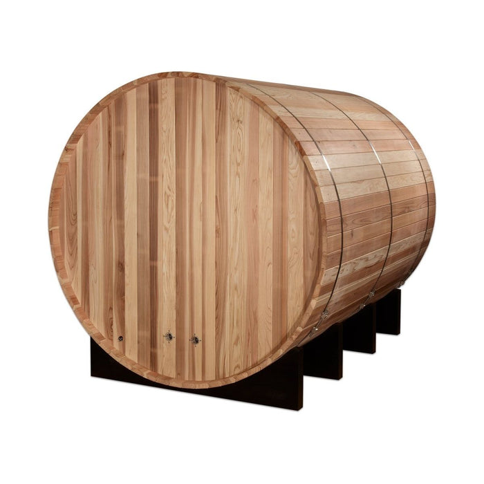 Golden Designs "Klosters" 6 Person Barrel Traditional Sauna - West Coast Saunas - GDI-B006-01