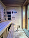 Golden Designs Nora 2 Person Outdoor - Indoor PureTech™ Hybrid Full Spectrum Sauna (GDI - 8222 - 01) - West Coast Saunas - GDI - 8222 - 01