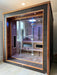 Golden Designs Nora 2 Person Outdoor - Indoor PureTech™ Hybrid Full Spectrum Sauna (GDI - 8222 - 01) - West Coast Saunas - GDI - 8222 - 01