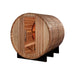 Golden Designs "Zurich" 4 Person Barrel Steam Sauna - West Coast Saunas - GDI-B024-01