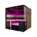 Harvia Block - Rustic Adler 2-6 Person Indoor Sauna - West Coast Saunas - SHB1620ALD