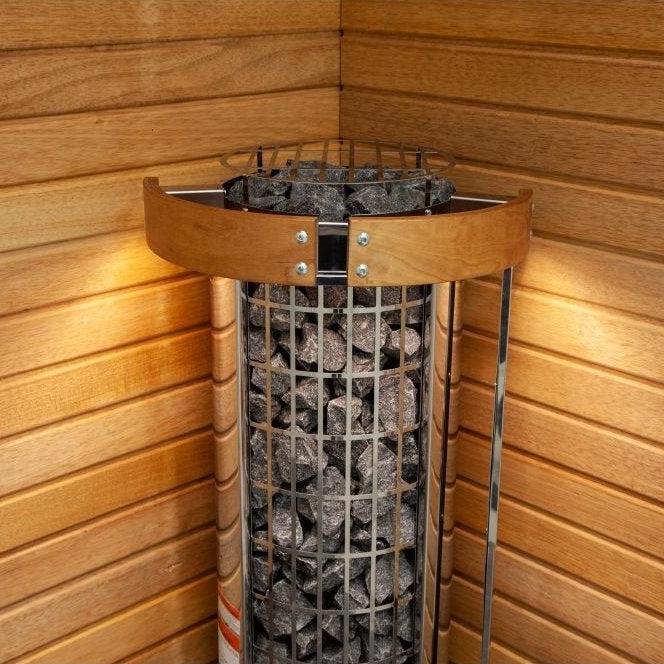 Harvia Cilindro 10.5kW WiFi Controlled Heater Bundle - West Coast Saunas - 