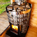 Harvia Cilindro 16 Cilindro Series 16kW Wood-Burning Sauna Stove - West Coast Saunas - WKPC16S