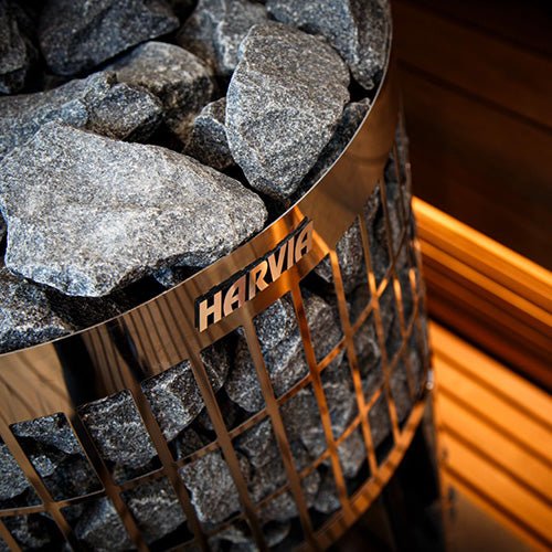 Harvia Cilindro 16 Cilindro Series 16kW Wood-Burning Sauna Stove - West Coast Saunas - WKPC16S