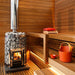Harvia Cilindro 20 Cilindro Series 17kW Wood-Burning Sauna Stove - West Coast Saunas - WKPC20S