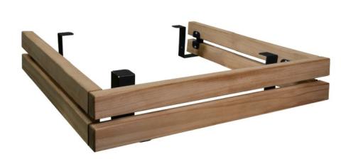 Harvia HL3M Safety Rail for Harvia Virta HL110/HL70SA/HL90SA, Wood - West Coast Saunas - HARVHL3M