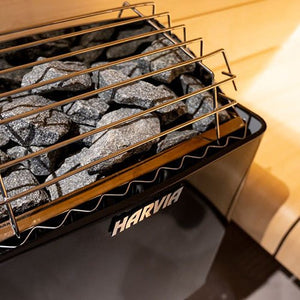 Harvia KIP80W KIP Series 8kW Sauna Heater, Black - West Coast Saunas - JH80W2401MI