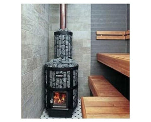 Harvia Legend Series 21kW Wood Sauna Stove w/Ext. Feed - West Coast Saunas - WK240LDSL