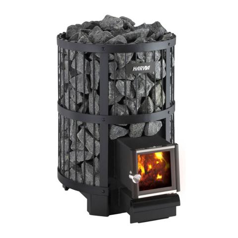 Harvia Legend Series 21kW Wood Sauna Stove w/Ext. Feed - West Coast Saunas - WK240LDSL