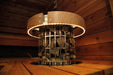 Harvia Safety Railing w/ LED - Lighting for Cilindro Half Series 11kW Sauna Heater - West Coast Saunas - HPCU4L