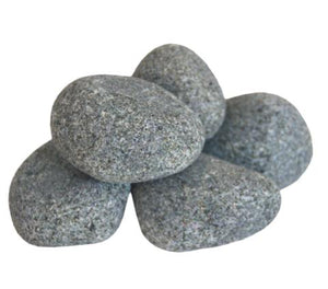 Harvia Sauna Heater Stones, Rounded Olivine, 5 - 10cm, 33lbs - West Coast Saunas - R - 991