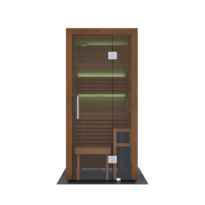 Harvia Utu - Nordic Softwood 1-3 Person Indoor Sauna - West Coast Saunas - SHU0909US