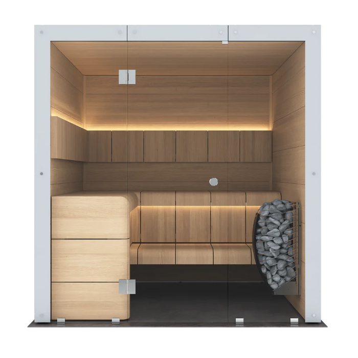 Harvia Ventura - Black Stained Spruce 4-6 Person Indoor Sauna