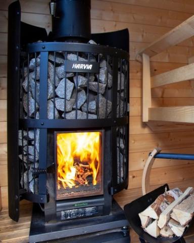 Harvia Legend 240 GreenFlame Series 15.9kW Wood Sauna Stove