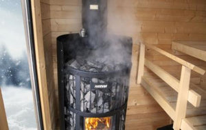 Harvia Legend 240 GreenFlame Series 15.9kW Wood Sauna Stove