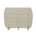 Helsinki Finnish Barrel Sauna with Terrace and WiFi Heater - Finnish Sauna Builders - West Coast Saunas - sku-47971931455729