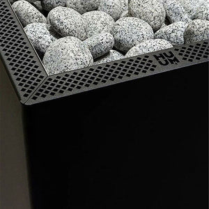 HUUM CORE Black CORE Series Sauna Heater, Black Exterior, 6.5kW to 10.5kW - West Coast Saunas - H1013072