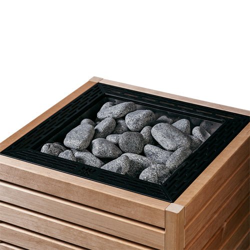 HUUM CORE Thermo - Aspen CORE Series Sauna Heater, Thermo - Aspen Wood Exterior, Up to 10.5kW - West Coast Saunas - CORETASPENB6