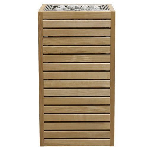HUUM CORE Thermo - Aspen CORE Series Sauna Heater, Thermo - Aspen Wood Exterior, Up to 10.5kW - West Coast Saunas - CORETASPENB6