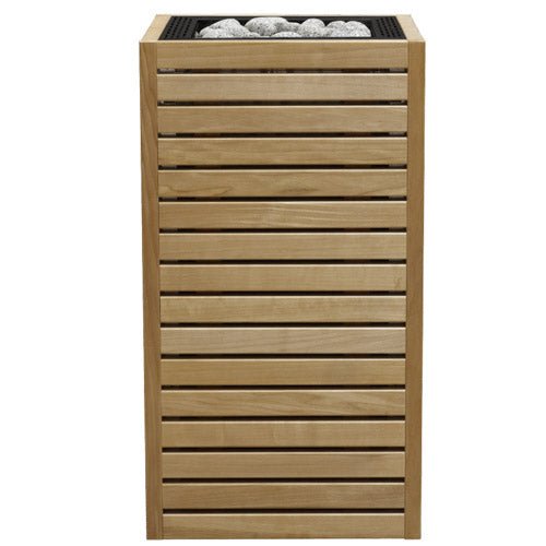 HUUM CORE Thermo - Aspen CORE Series Sauna Heater, Thermo - Aspen Wood Exterior, Up to 10.5kW - West Coast Saunas - CORETASPENB6