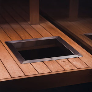 HUUM Flange CS Embedding Flange for CLIFF/STEEL Series Sauna Heaters - West Coast Saunas - H3004032