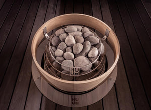 HUUM Flange H Embedding Flange for HIVE Series Sauna Heaters - West Coast Saunas - H3003022