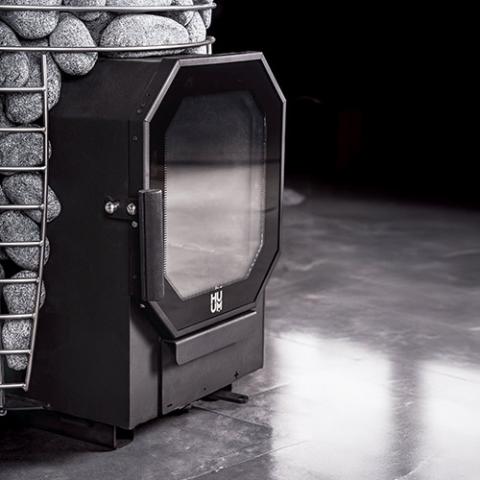 HUUM HIVE Flow Mini Wood - Burning Sauna Stove 8.5kW - West Coast Saunas - H1017012